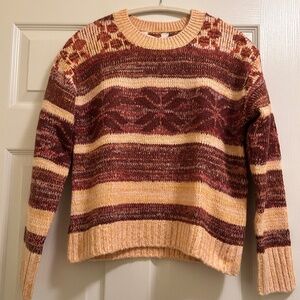 Market & Spruce Aly Crewneck Cropped Sweater